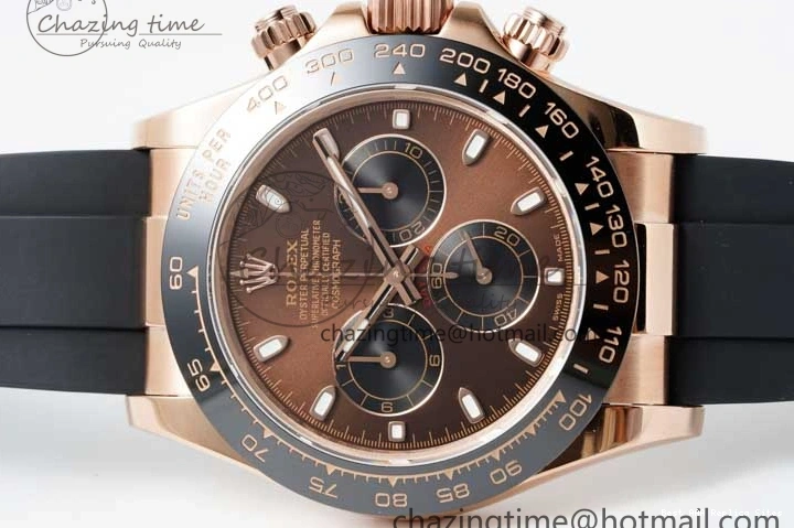 Best AAA Replica Sites Best Chocolate Strap 2274 Daytona QF Dial Edition 116515 SA 1:1 on Rubber Oysterflex Sophisticated 1218